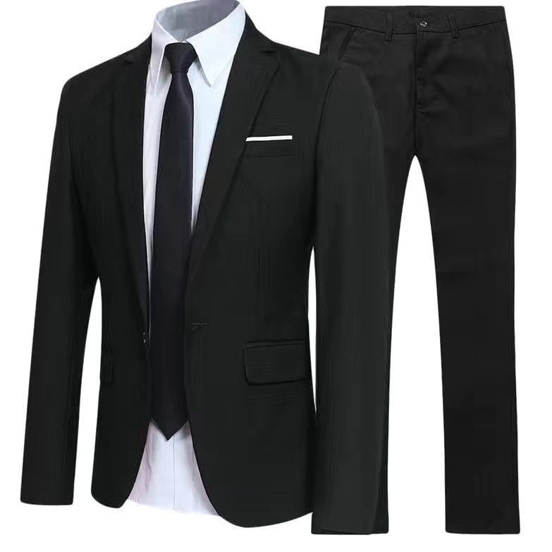 Korean Men Formal Wear - Terno Masculino Slim Fit Coreano para