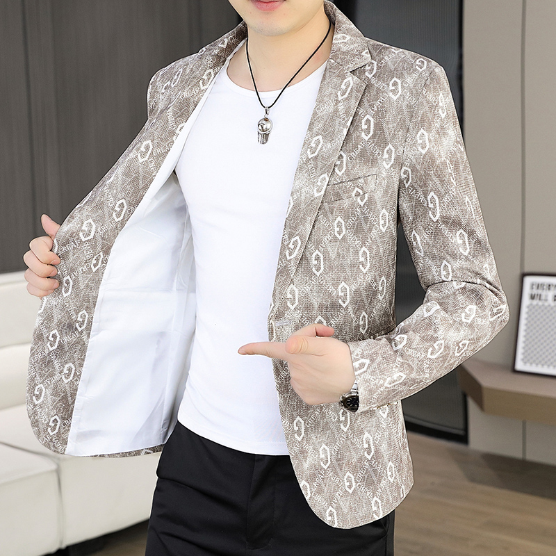Korean Men Formal Wear - Blazer Masculino 2026 Outono/Inverno: Moda Coreana