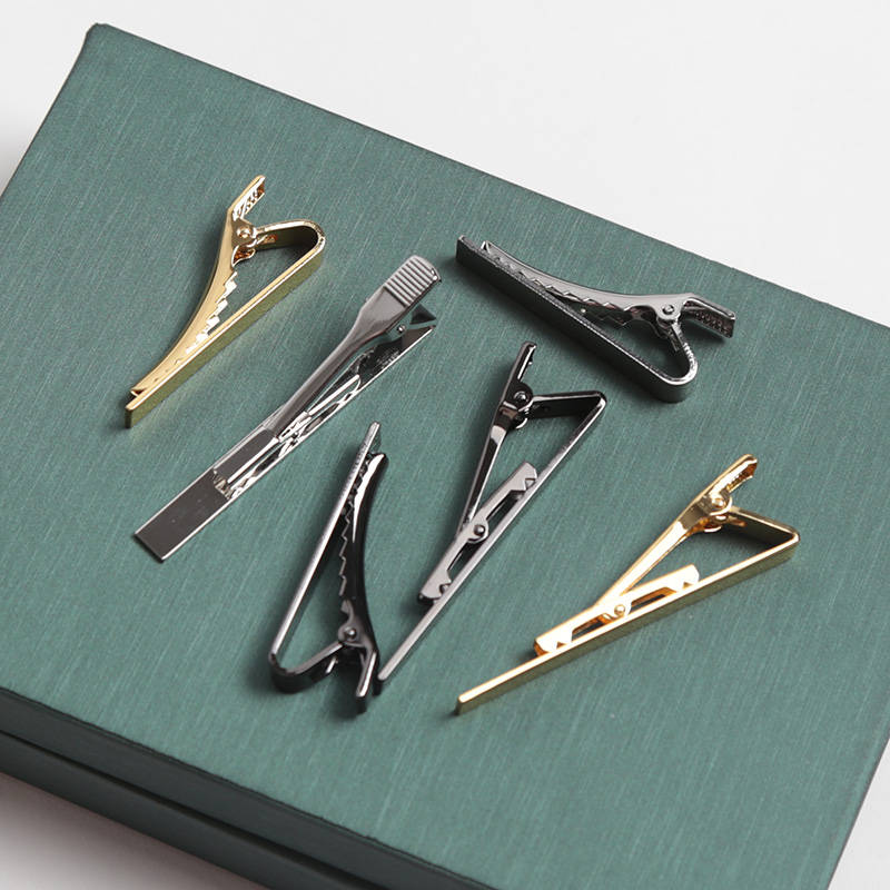 Tie Bar Clip - Prendedor de Gravata Masculino Estilo Fashion