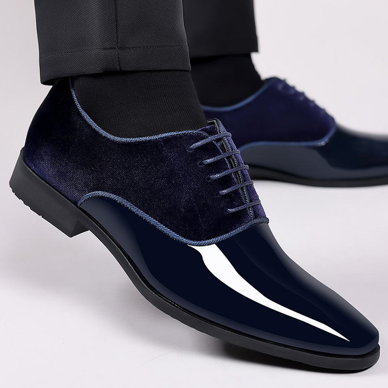Men'S Formal Wear In Wedding - Sapato formal masculino casual com renda,