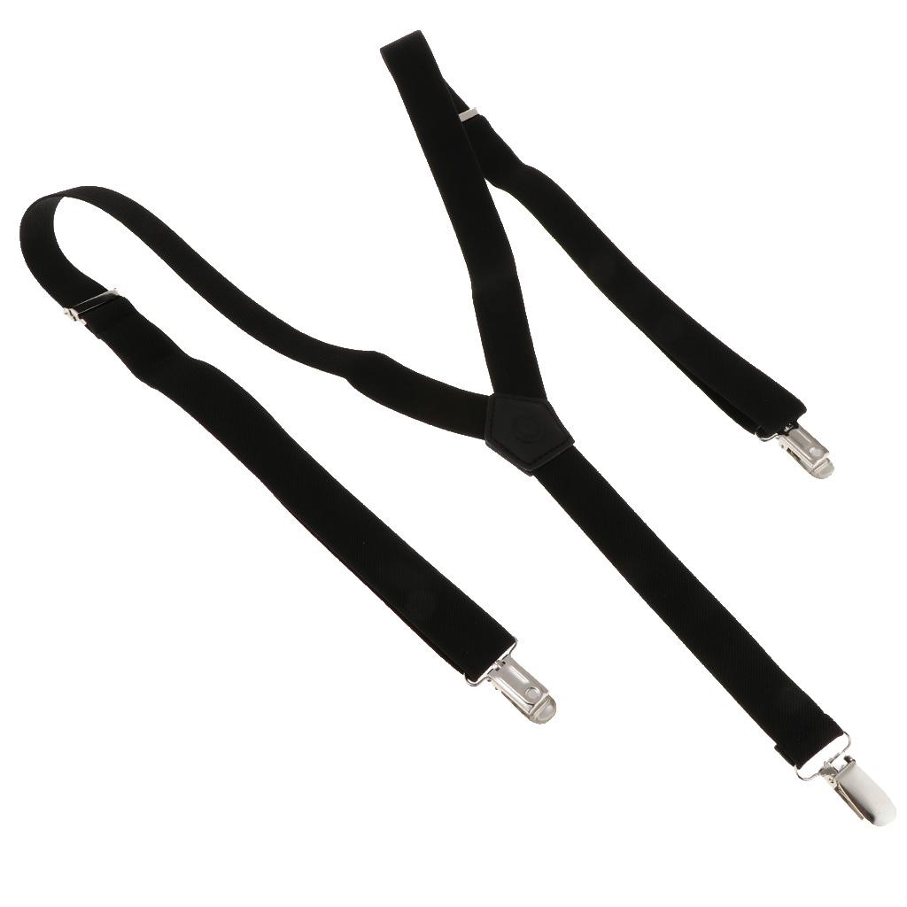 Men'S Formal Wear With Suspenders - Suspensórios Masculinos Formais Elásticos Ajustáveis com