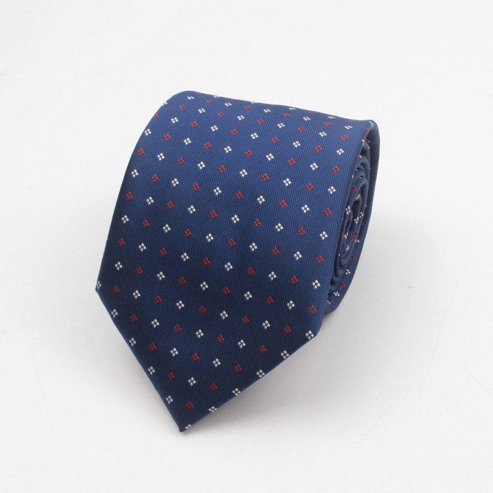 Gravata de bolinhas com listra - Men Formal Wear Blue avaliação e preço