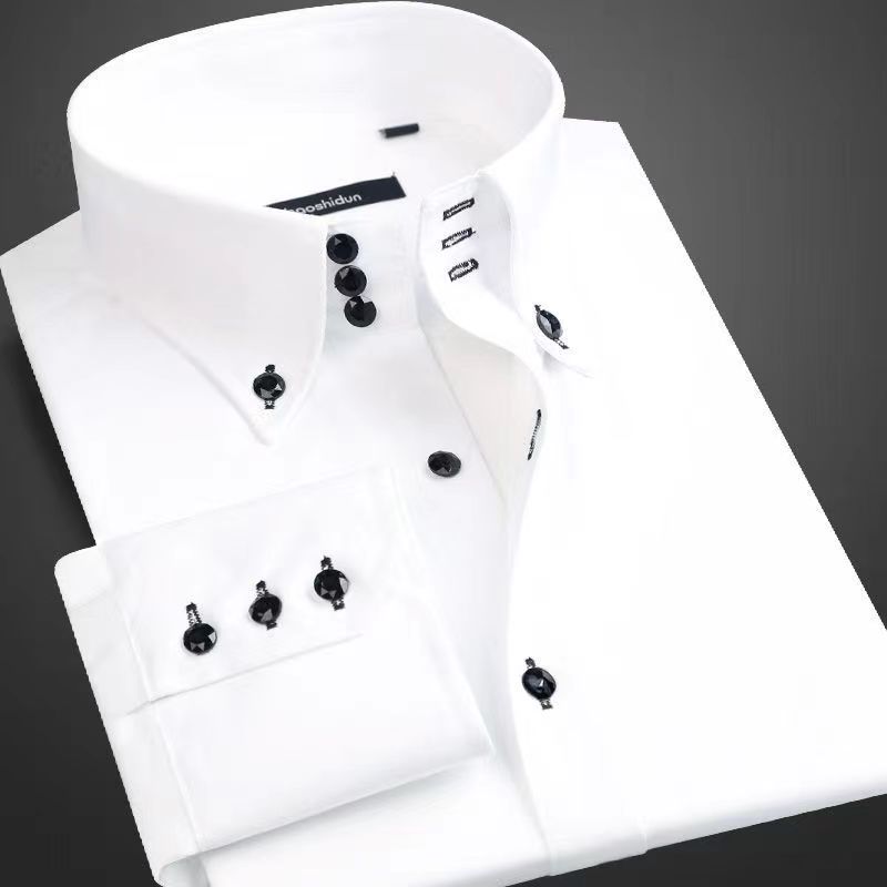 Camisa de vestido para homens  - Korean Men Formal Wear avaliação e preço