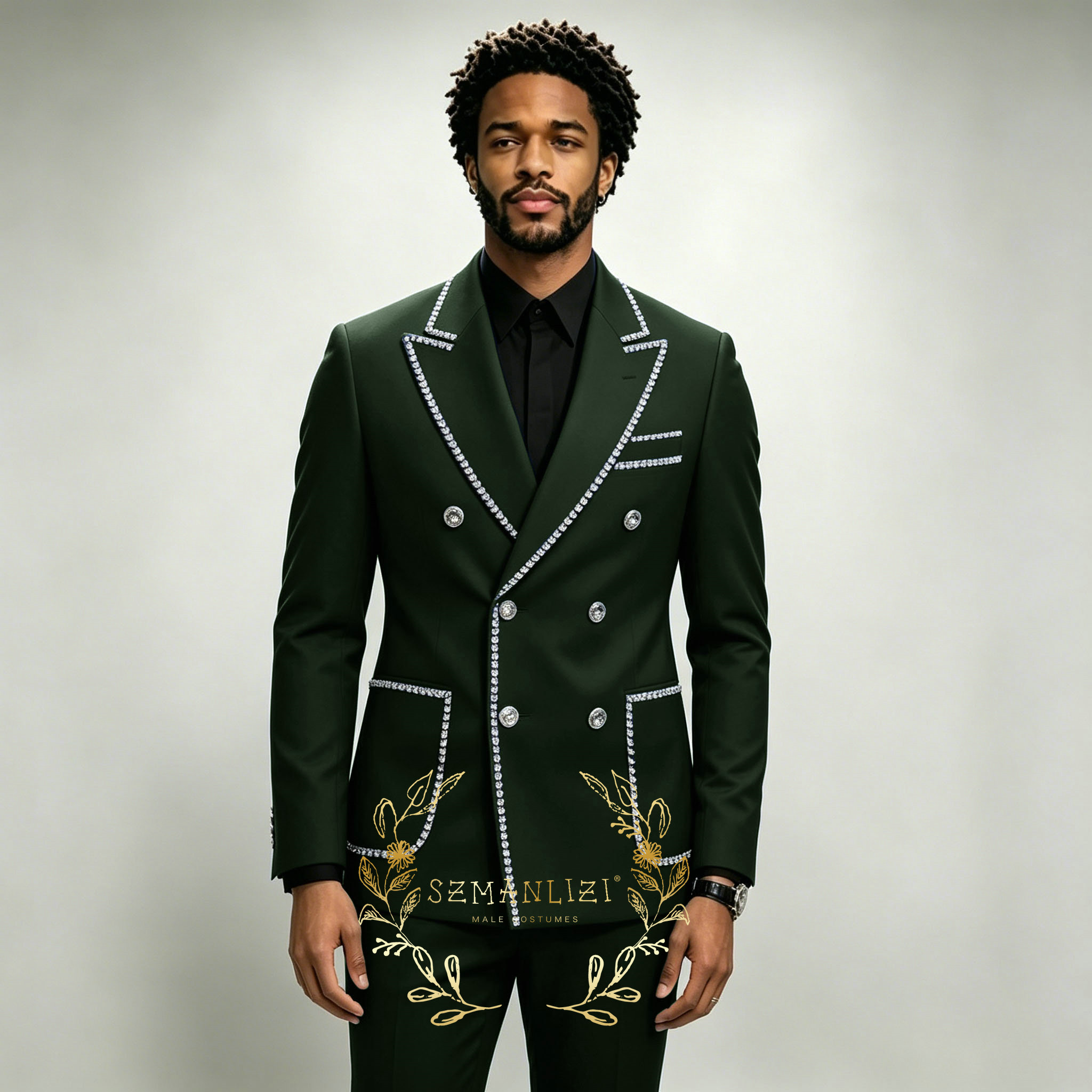 Ternos Masculinos de Luxo 2 Pe - Men'S Formal Wear In Wedding avaliação e preço