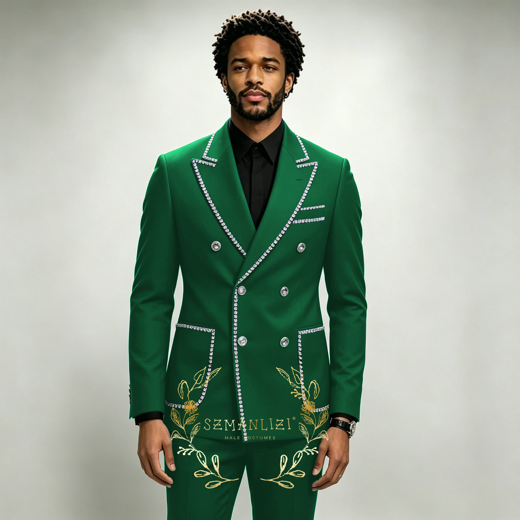 Ternos Masculinos de Luxo 2 Pe - Men'S Formal Wear In Wedding avaliação e preço