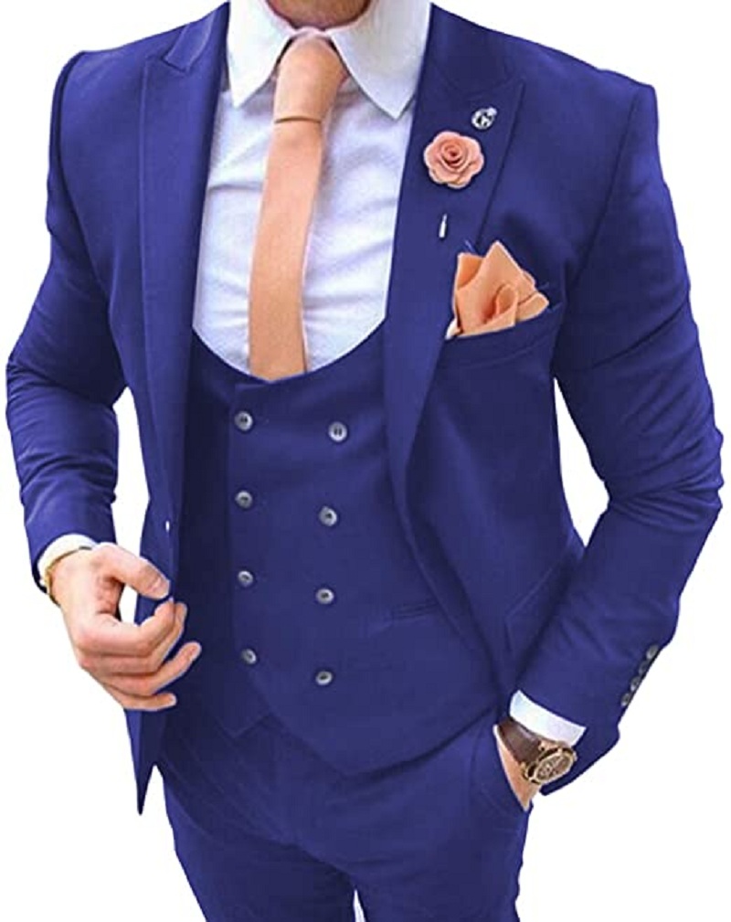 Ternos Masculinos Azul Marinho - Men Formal Wear Blue avaliação e preço