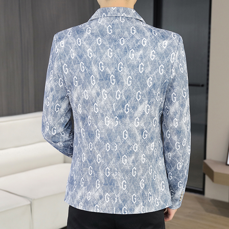 Blazer Masculino 2026 Outono/I - Korean Men Formal Wear avaliação e preço
