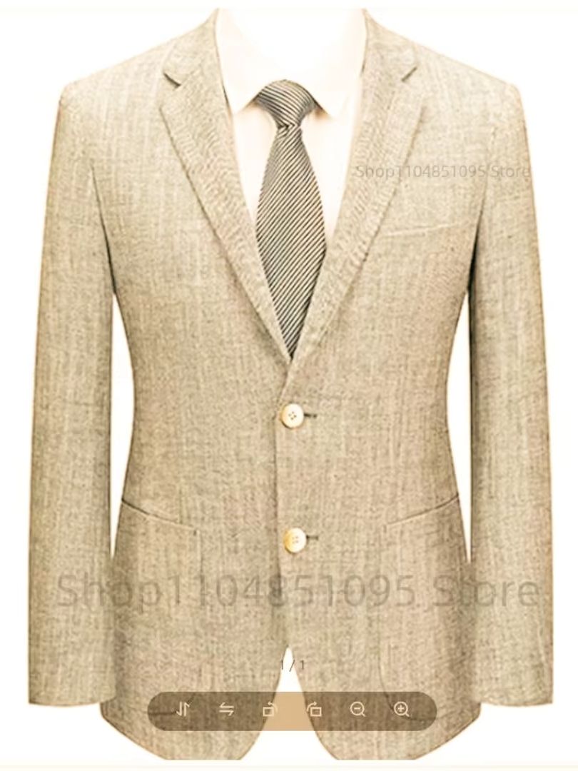 Blazer Slim Fit Masculino em L - Men Formal Wear Blue avaliação e preço