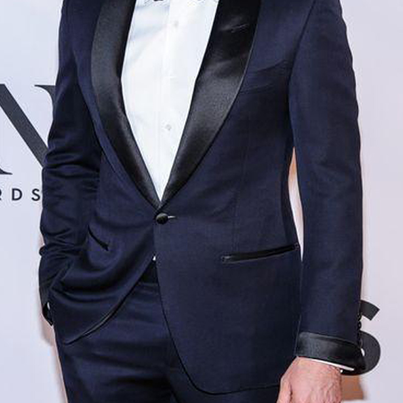 Azul marinho padrinhos de casa - Men Formal Wear Blue avaliação e preço