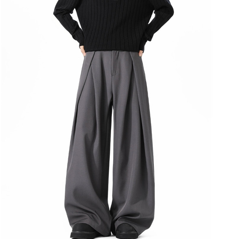 Calças de terno de grandes dim - Korean Men Formal Wear avaliação e preço