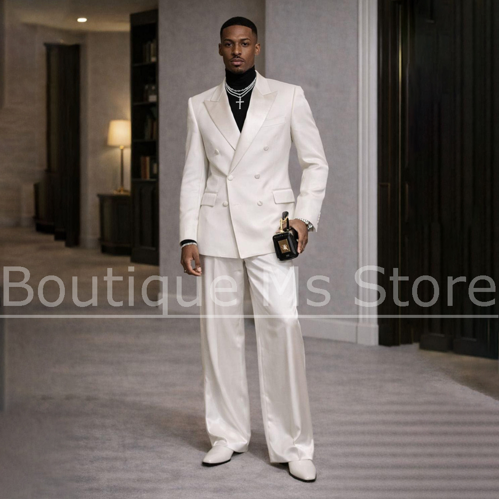 Terno Masculino Branco de Ceti - Men'S Formal Wear In Wedding avaliação e preço
