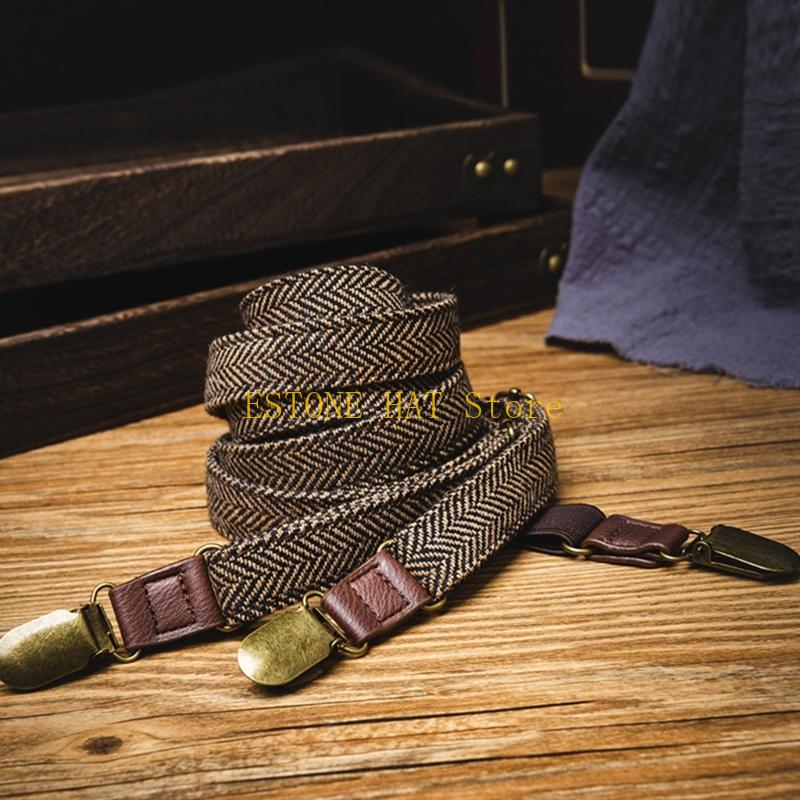 49MF Suspensórios elásticos ma - Men'S Formal Wear With Suspenders avaliação e preço