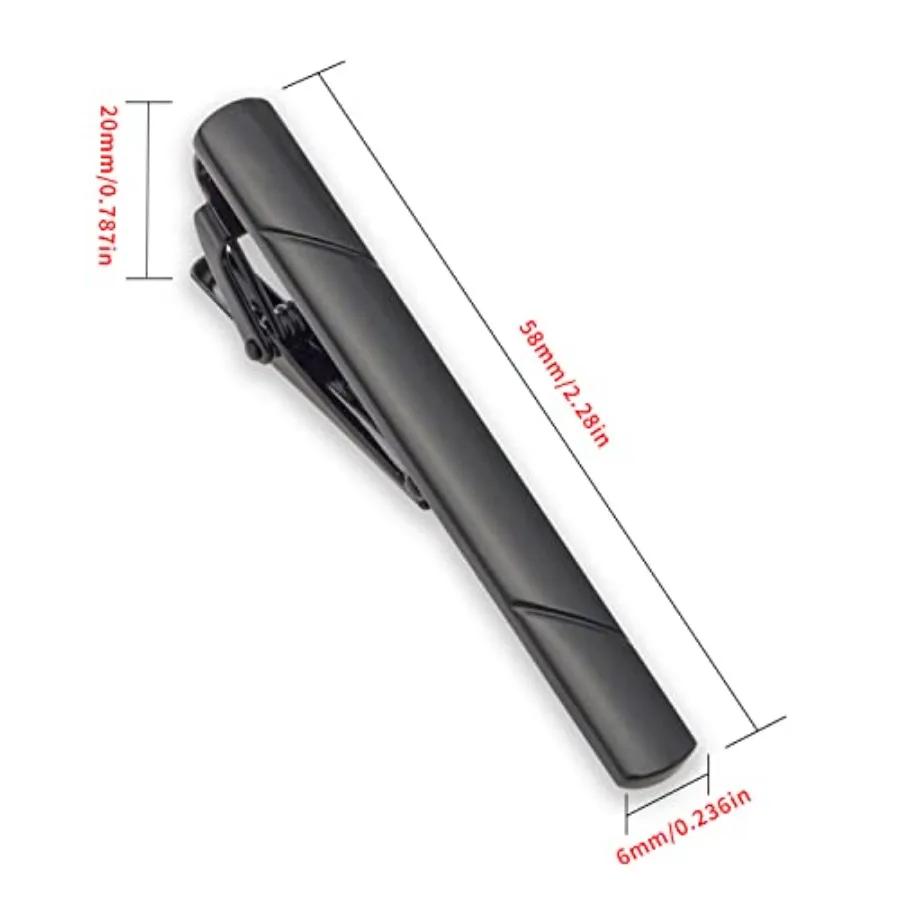 4 prendedores de gravata para  - Tie Bar Clip avaliação e preço