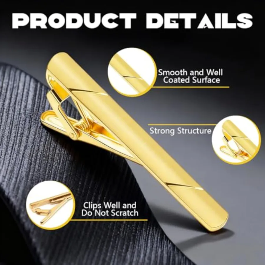 Prendedores de Gravata Masculi - Tie Bar Clip avaliação e preço