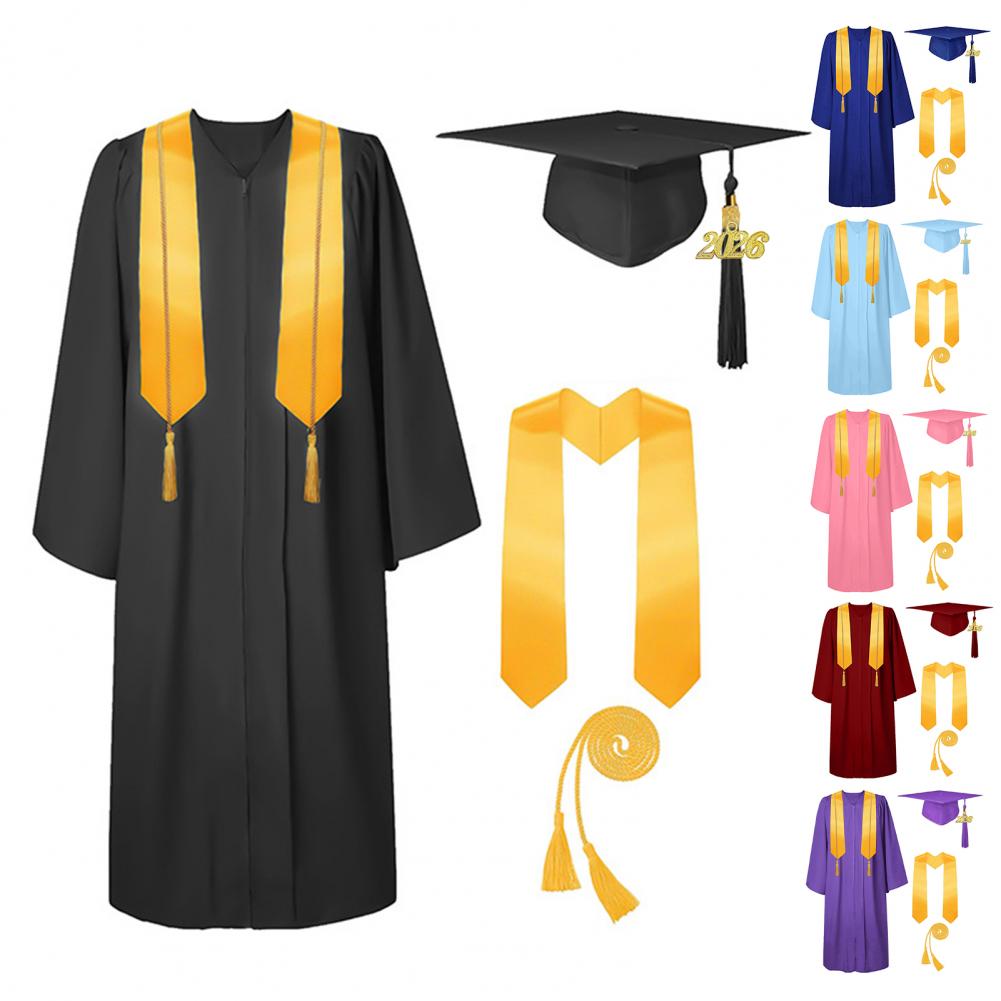 Adultos unissex fosco formatur - Men'S Formal Wear For Graduation avaliação e preço