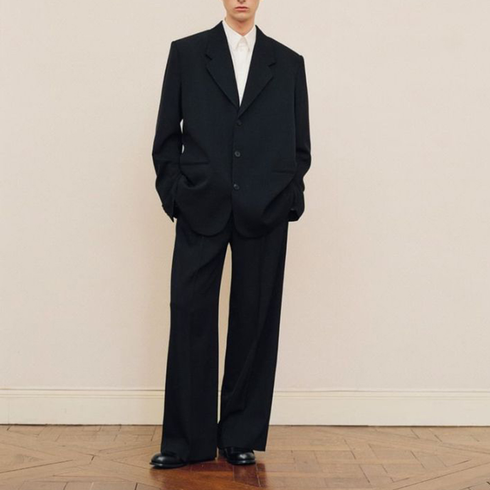 Conjunto de terno preto oversi - Men'S Formal Wear In Wedding avaliação e preço