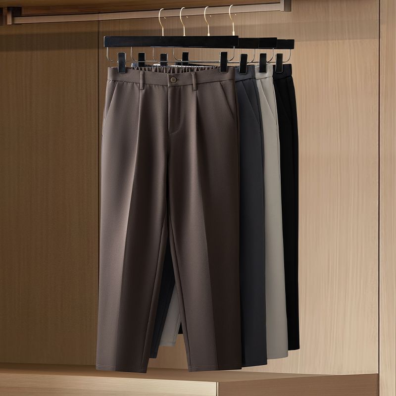 Calças Sociais Masculinas Slim - Korean Men Formal Wear avaliação e preço