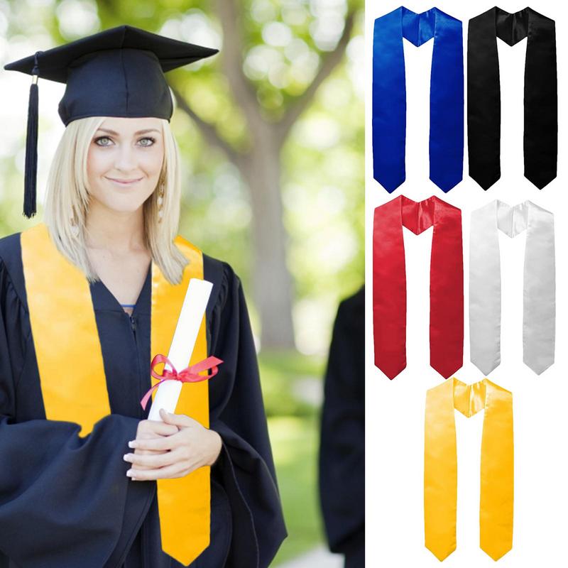 1 pçs graduação roubou faixa c - Men'S Formal Wear For Graduation avaliação e preço